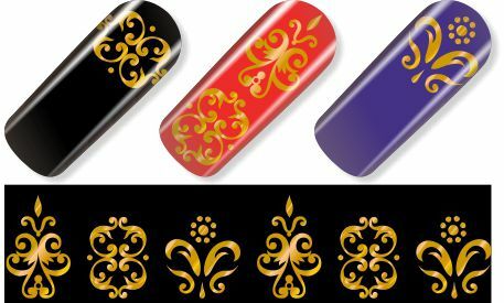 Pro Nail Design Nail Art Stickers